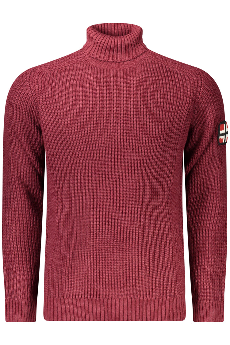 Camisola NORWAY 1963 de homem vermelha