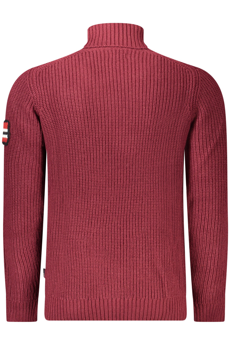 Camisola NORWAY 1963 de homem vermelha