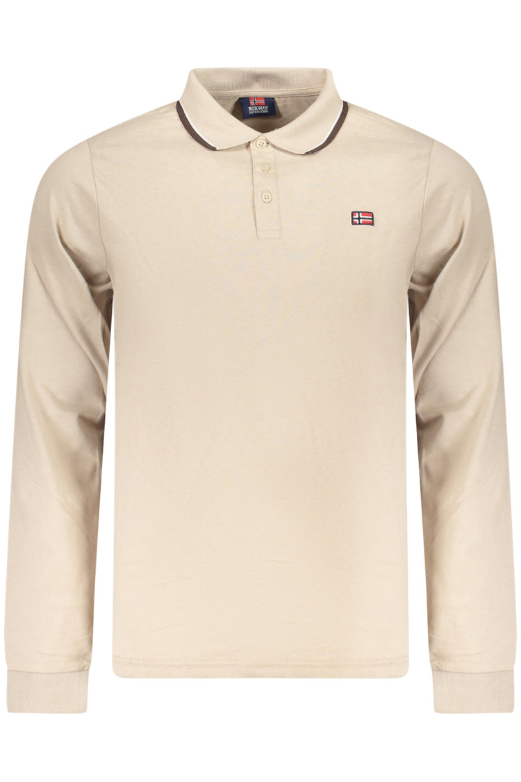 Polo NORWAY 1963 de homem bege