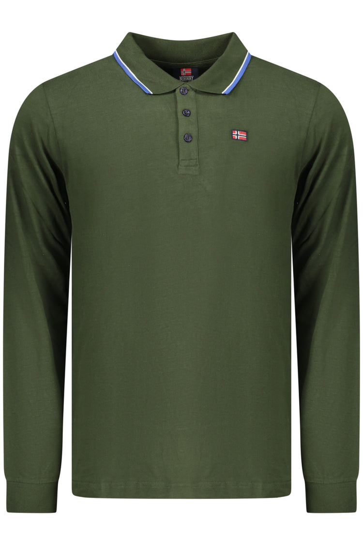 Polo NORWAY 1963 de homem verde