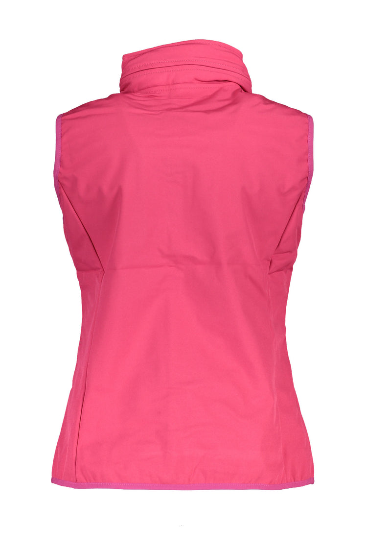 Colete acolchoado SCUOLA NAUTICA de mulher rosa