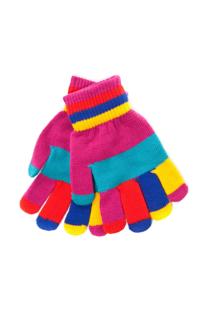Luvas SIMIANI de menina rosa