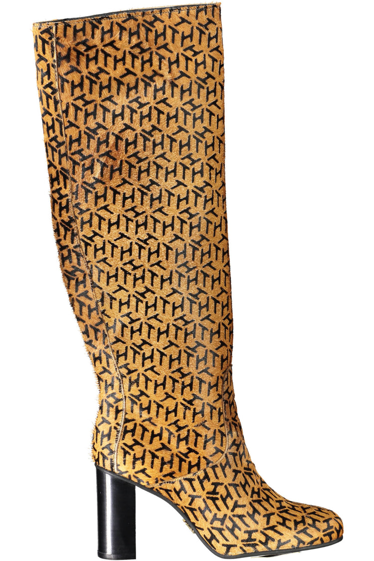 Botins TOMMY HILFIGER de mulher bege