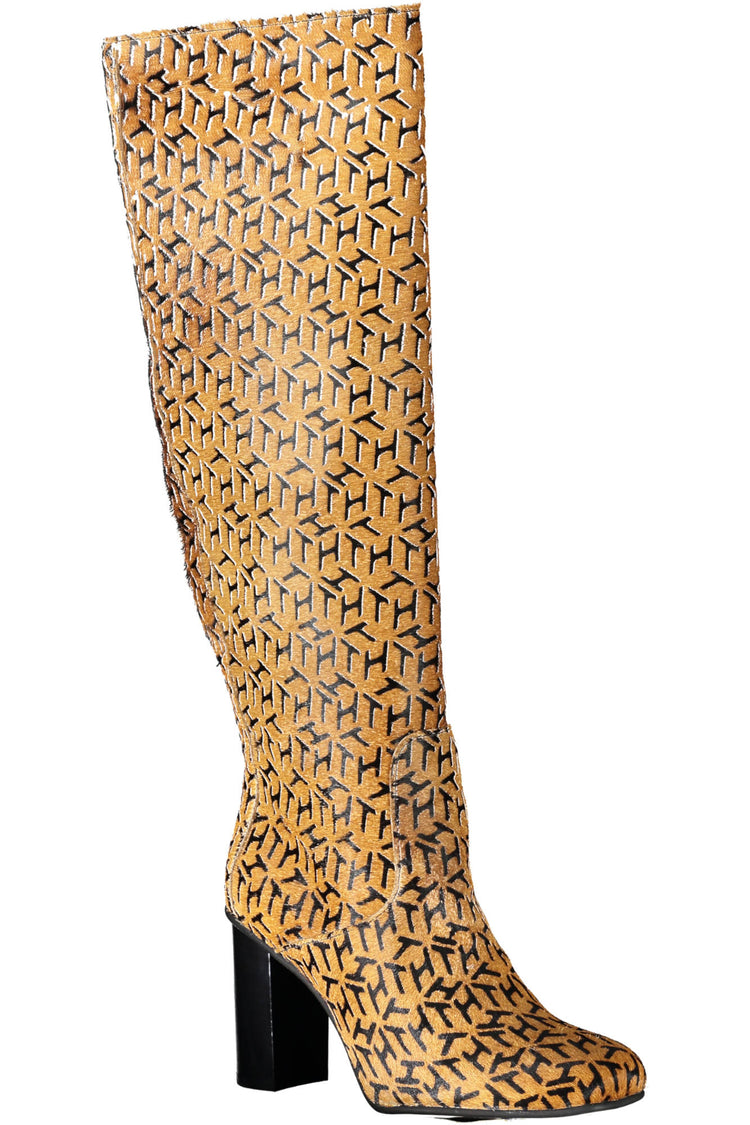 Botins TOMMY HILFIGER de mulher bege