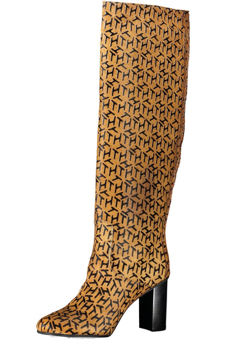 Botins TOMMY HILFIGER de mulher bege