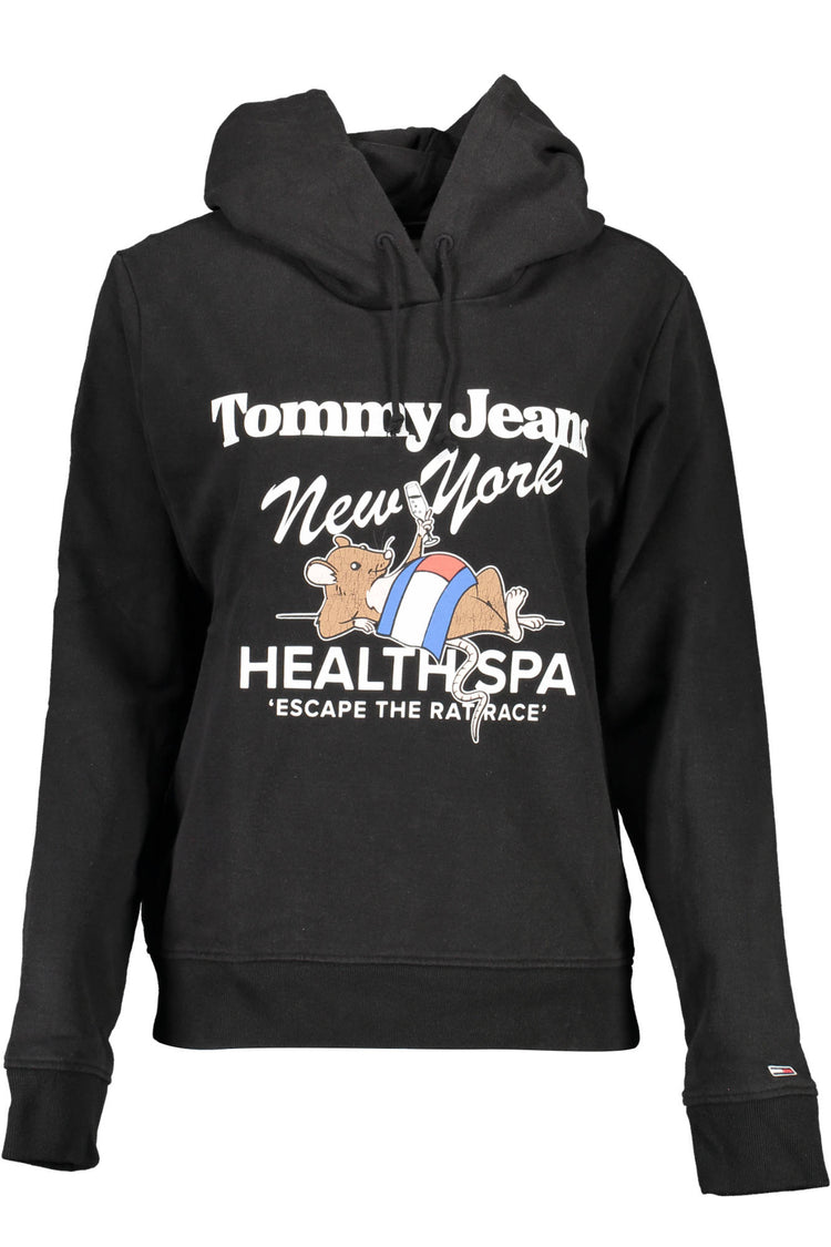 Sweatshirt TOMMY HILFIGER de mulher preta