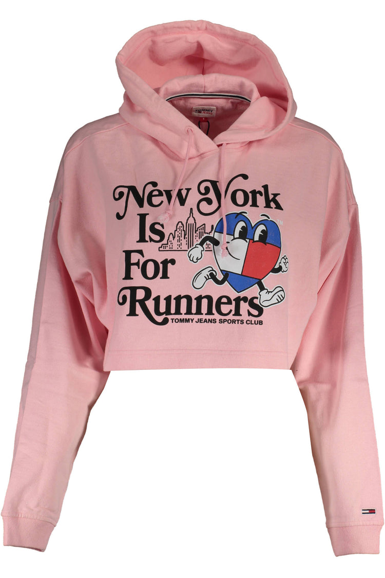 Sweatshirt TOMMY HILFIGER de mulher rosa