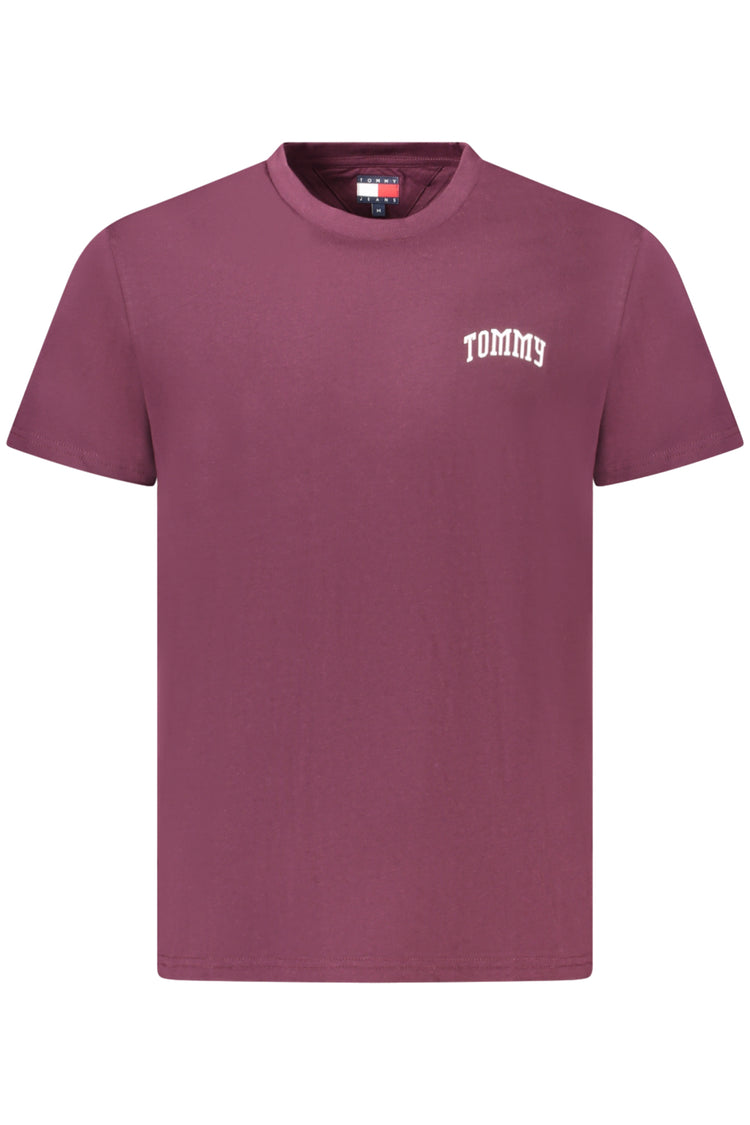 T-shirt TOMMY HILFIGER de homem roxa