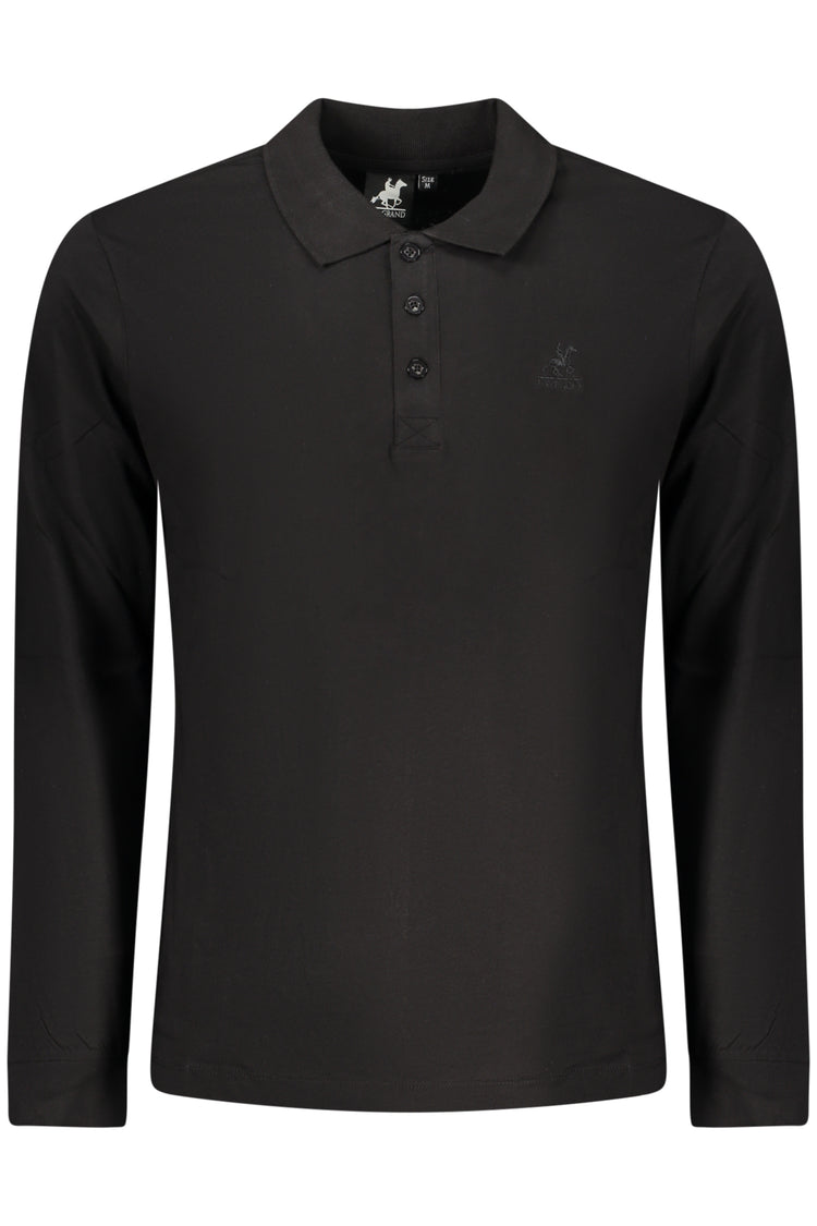 Polo U.S. GRAND de homem preto
