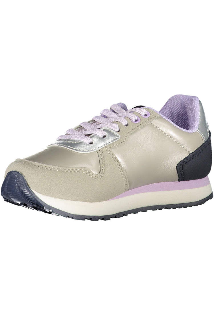 Sapatilhas U.S. POLO ASSN. de menino prateadas