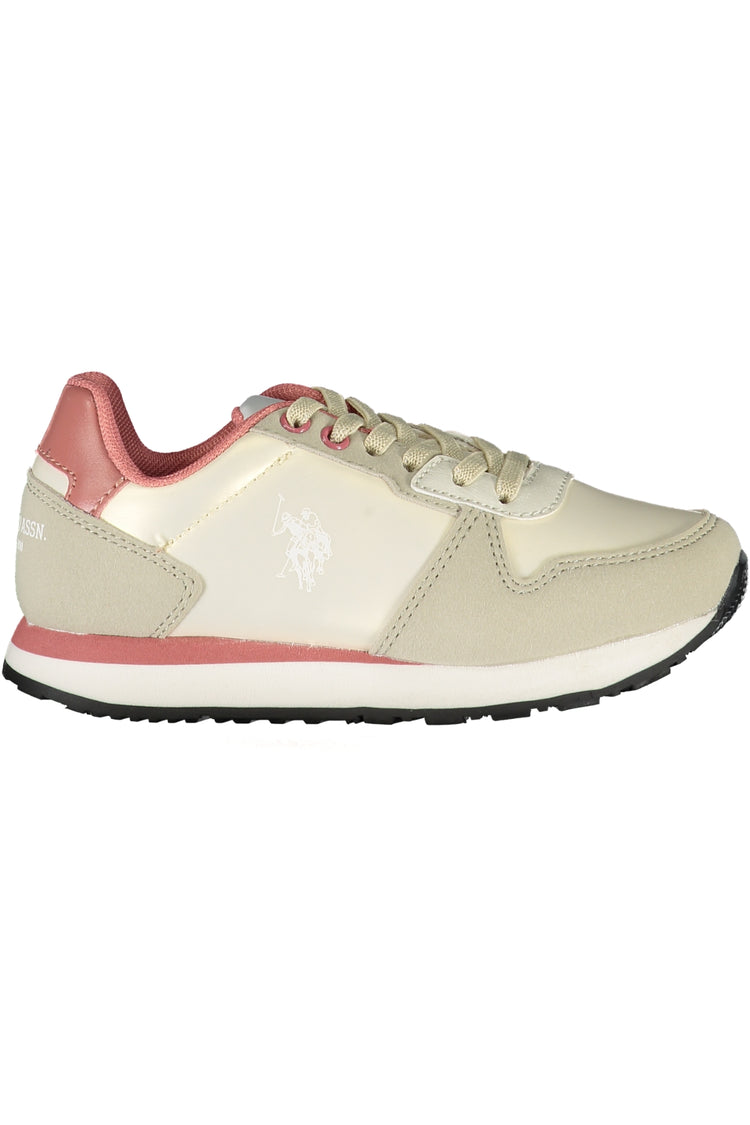 Sapatilhas U.S. POLO ASSN. de menino bege