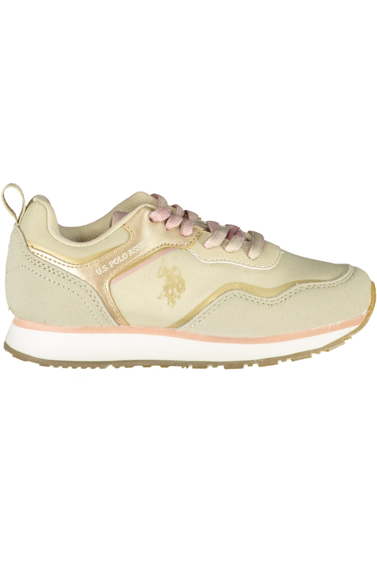 Sapatilhas U.S. POLO ASSN. de menino bege