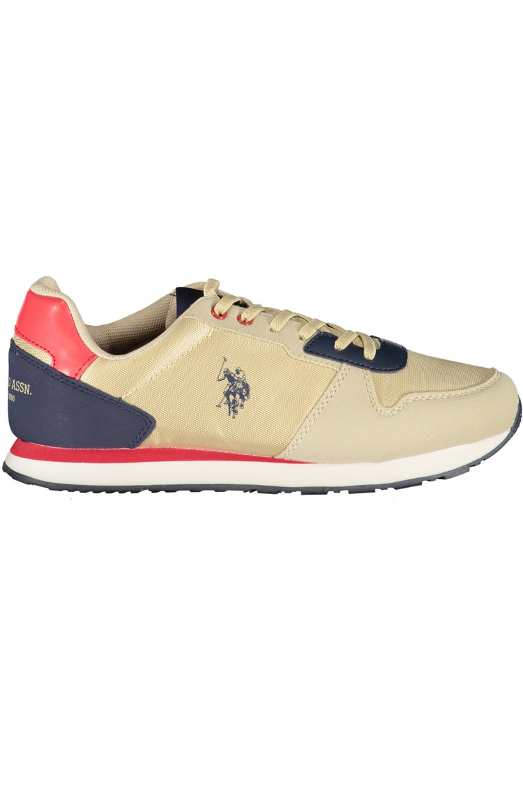 Sapatilhas U.S. POLO ASSN. de menino bege