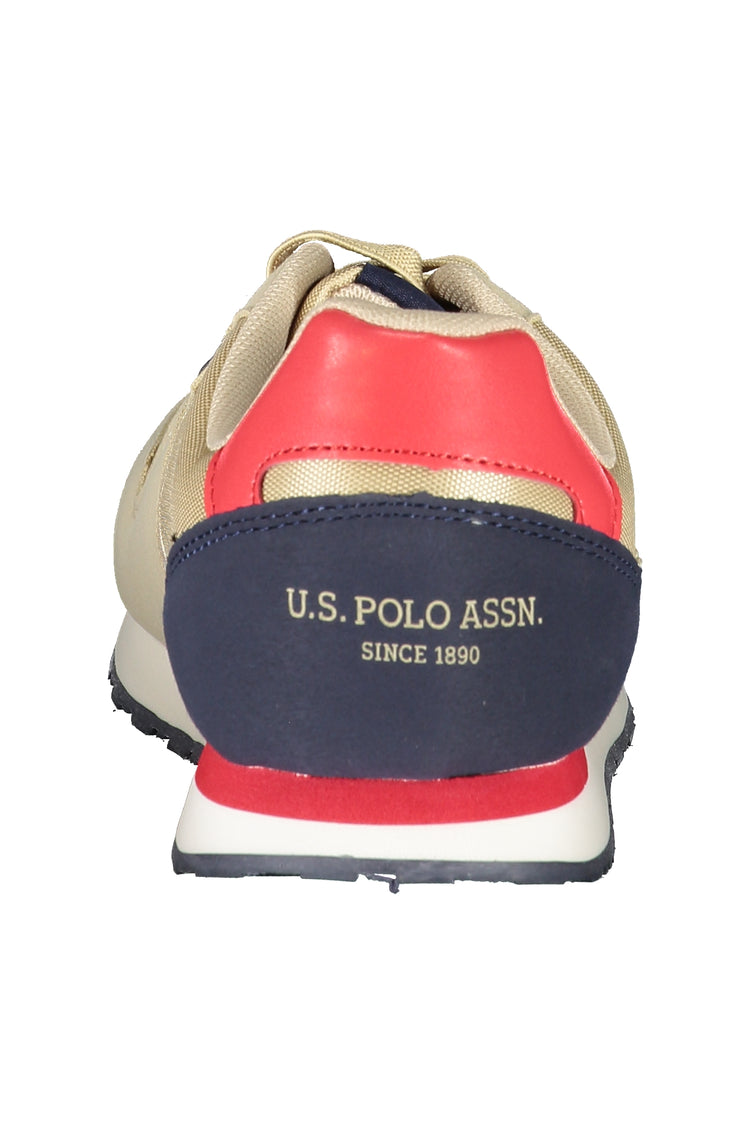 Sapatilhas U.S. POLO ASSN. de menino bege