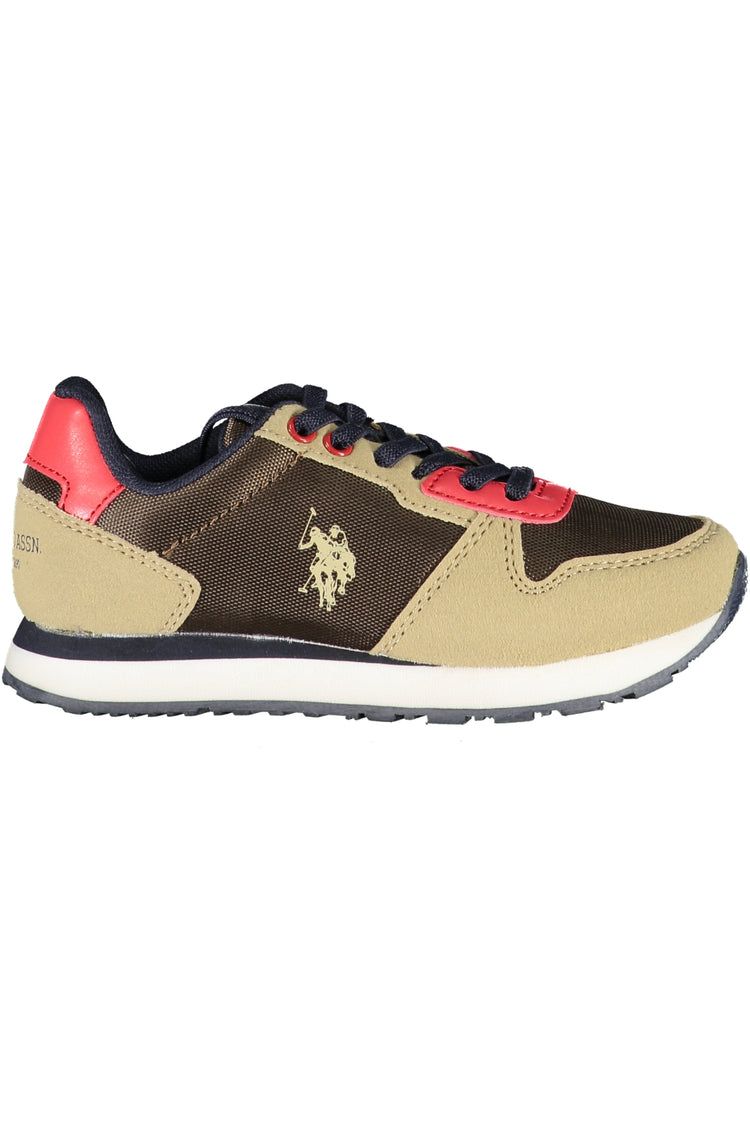 Sapatilhas U.S. POLO ASSN. de menino castanhas