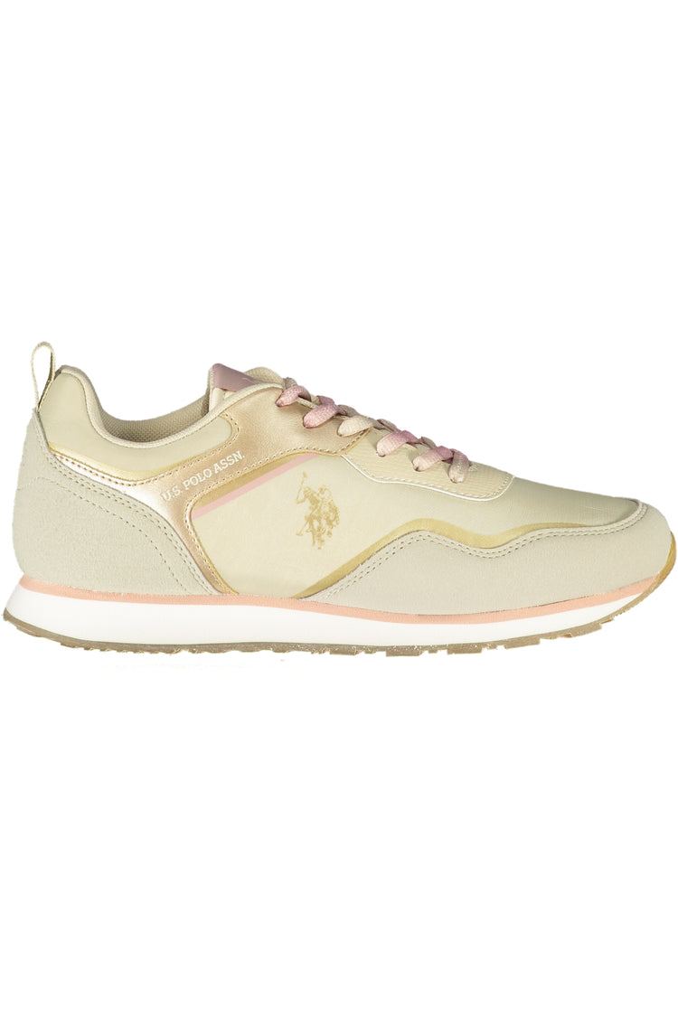 Sapatilhas U.S. POLO ASSN. de mulher bege