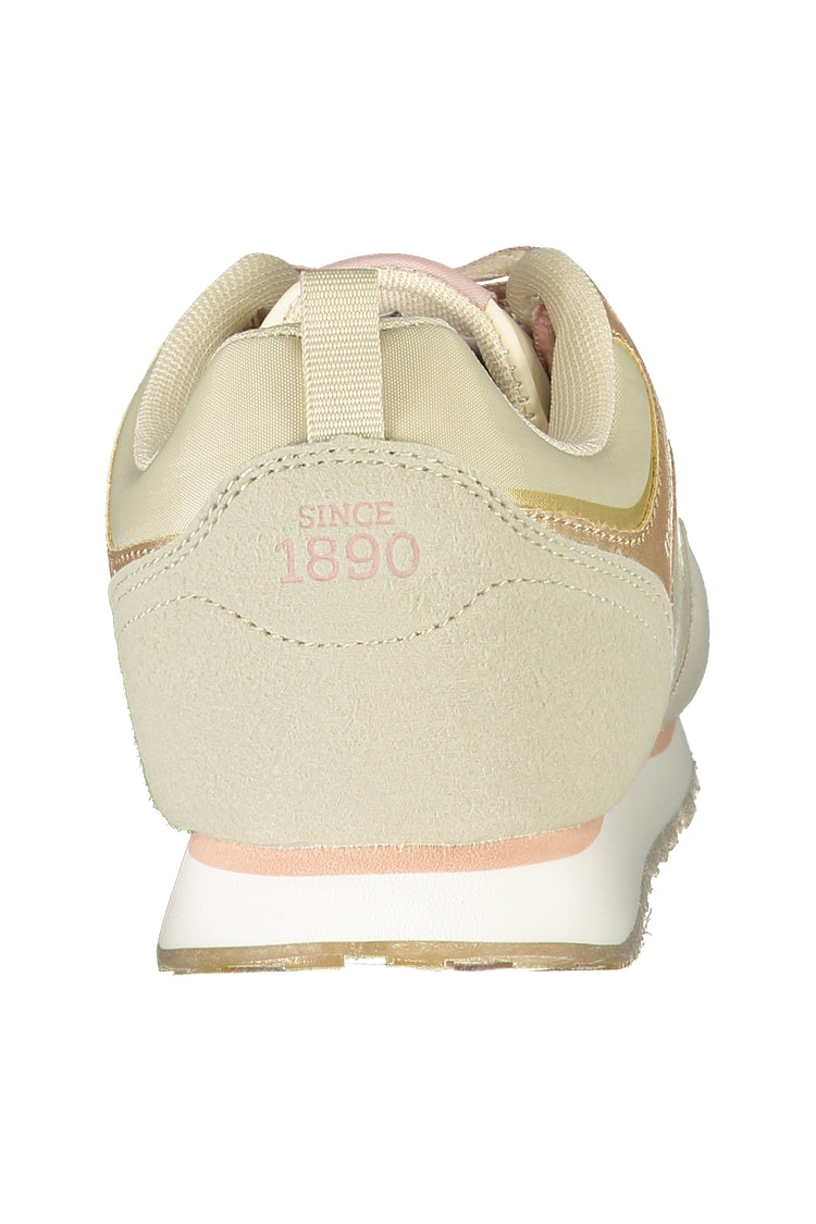 Sapatilhas U.S. POLO ASSN. de mulher bege