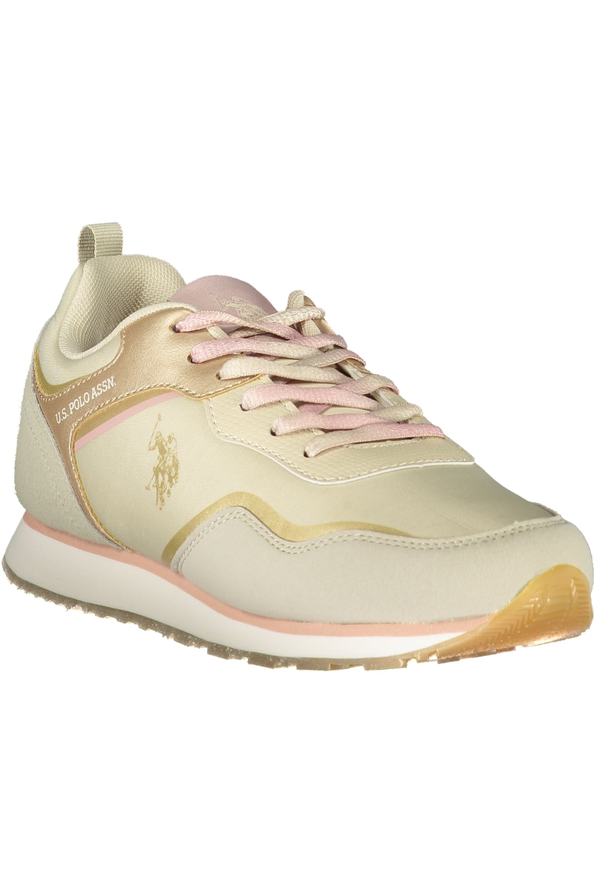 Sapatilhas U.S. POLO ASSN. de mulher bege
