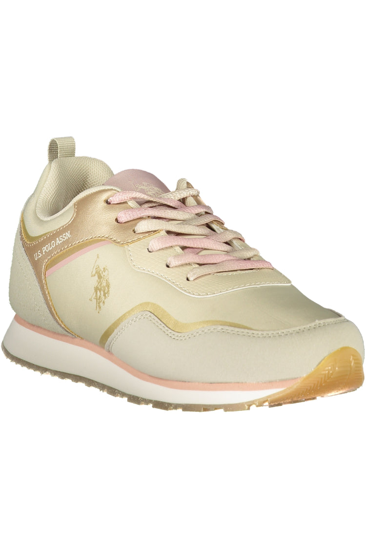 Sapatilhas U.S. POLO ASSN. de mulher bege
