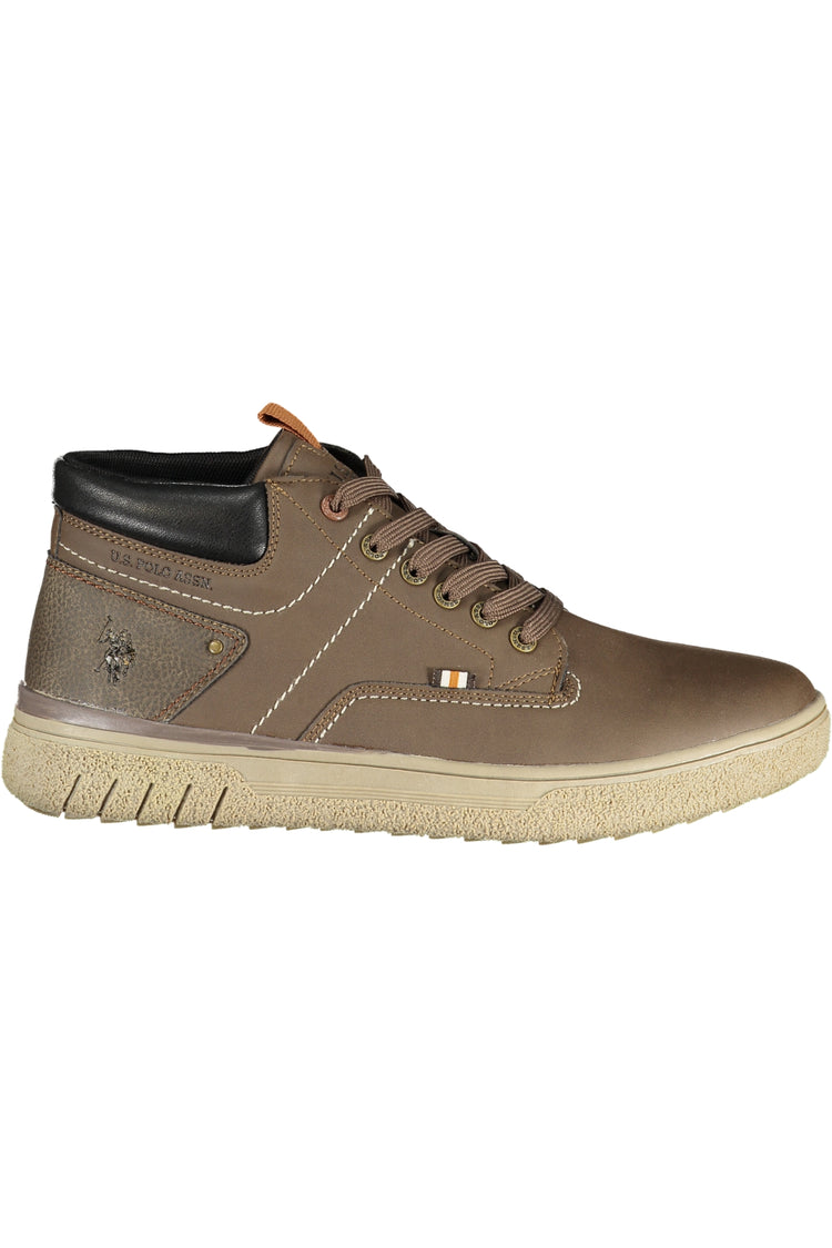 Sapatilhas U.S. POLO ASSN. de homem castanhas