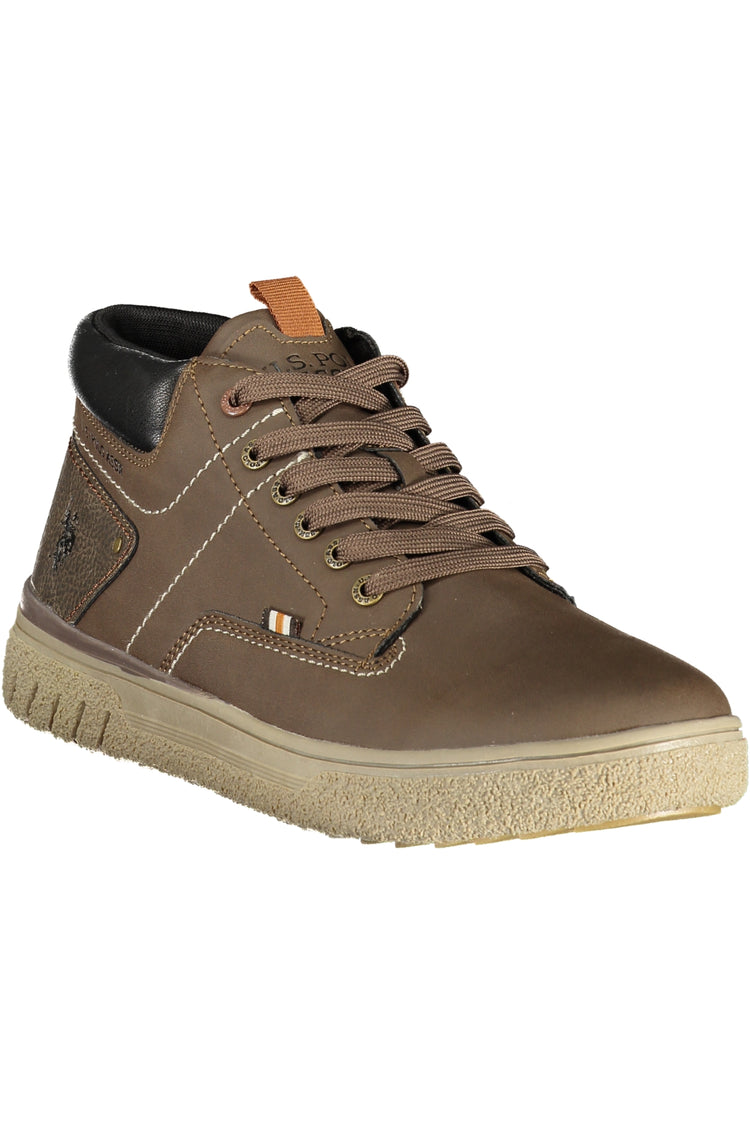 Sapatilhas U.S. POLO ASSN. de homem castanhas