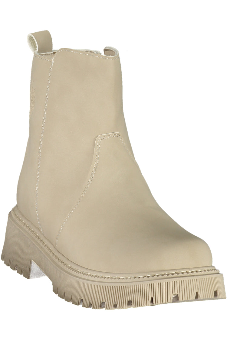 Botins U.S. POLO ASSN. de mulher bege