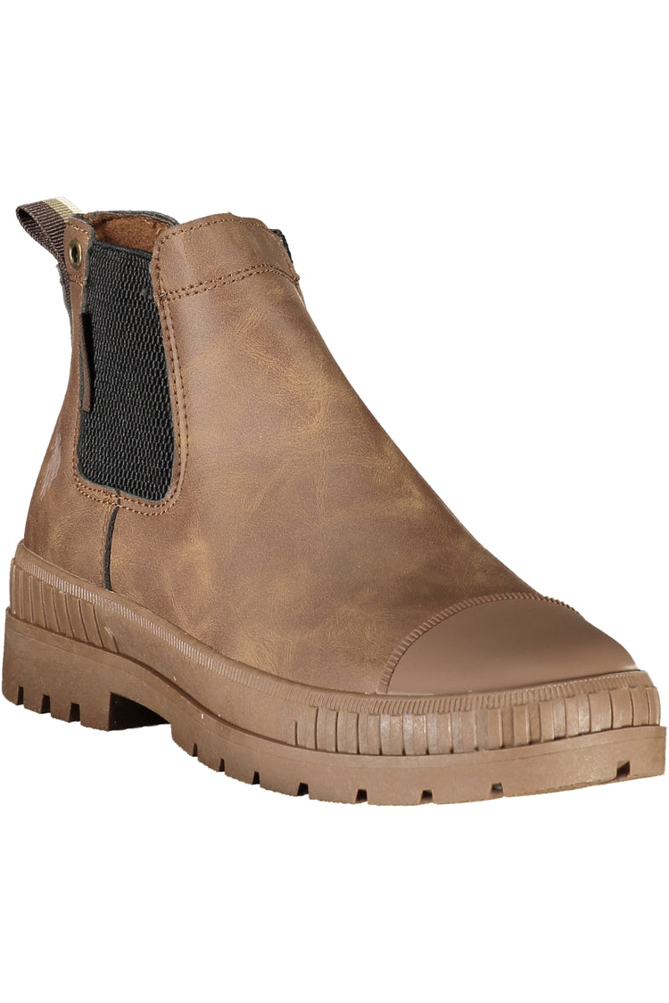 Botins U.S. POLO ASSN. de mulher castanhos