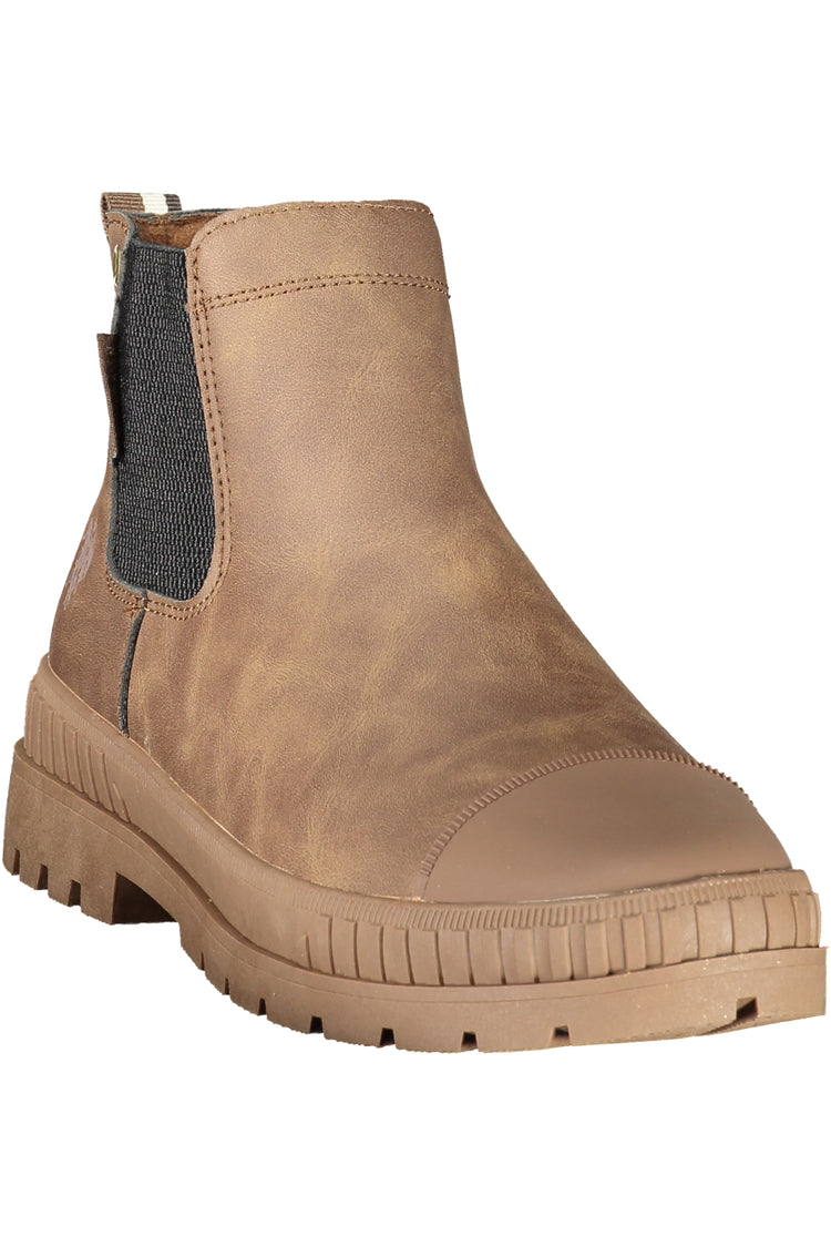 Botins U.S. POLO ASSN. de homem castanhos
