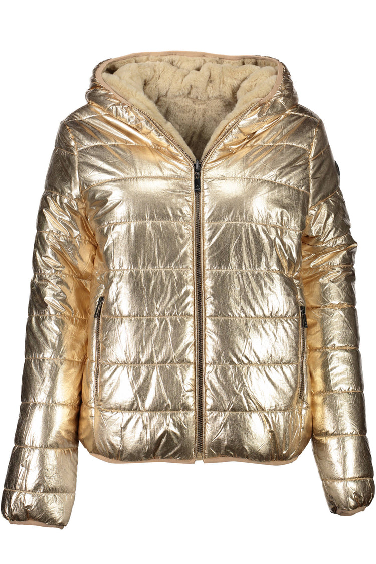 Casaco U.S. POLO ASSN. de mulher dourado