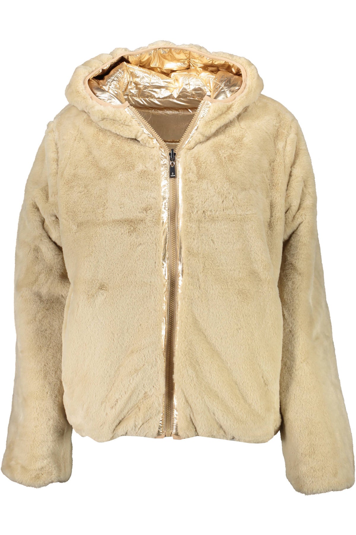 Casaco U.S. POLO ASSN. de mulher dourado