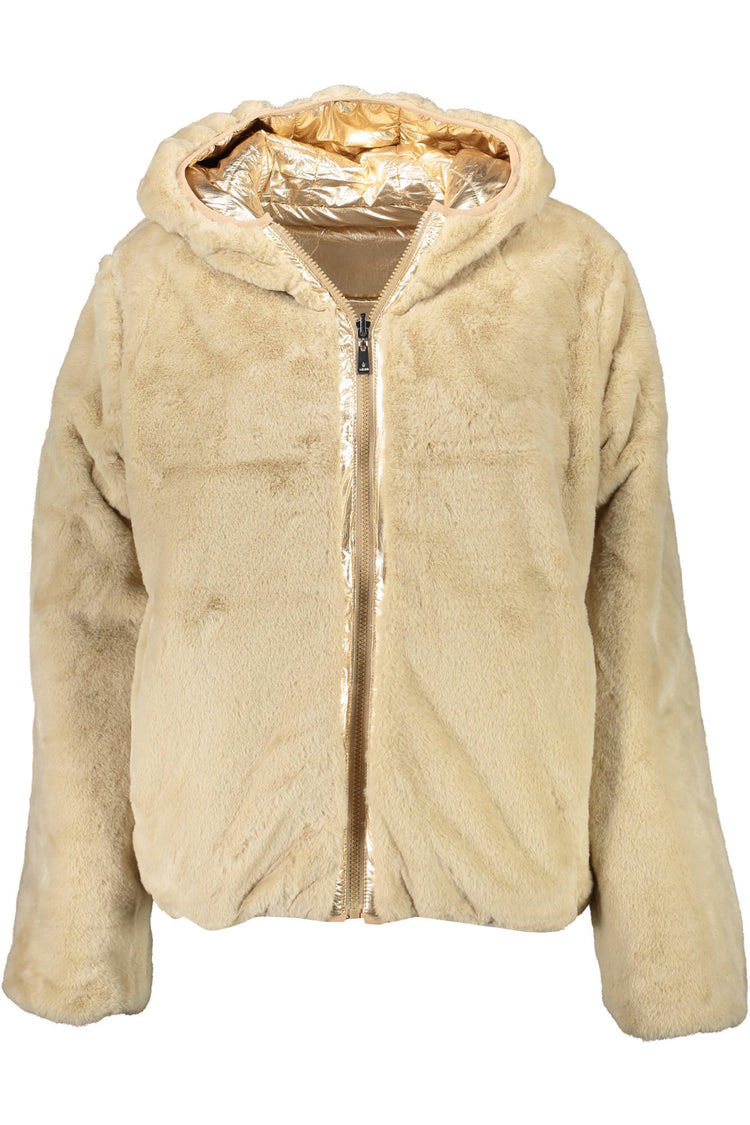 Casaco U.S. POLO ASSN. de mulher dourado