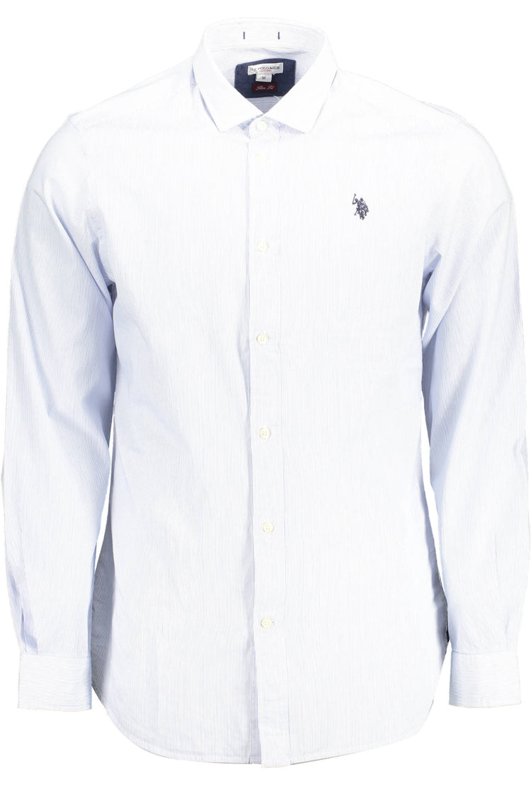 Camisa U.S. POLO ASSN. de homem azul-claro