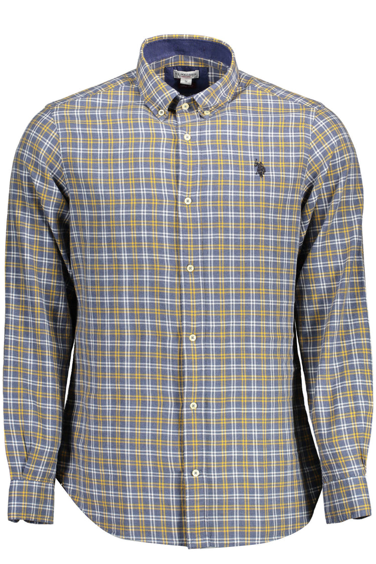 Camisa U.S. POLO ASSN. de homem azul