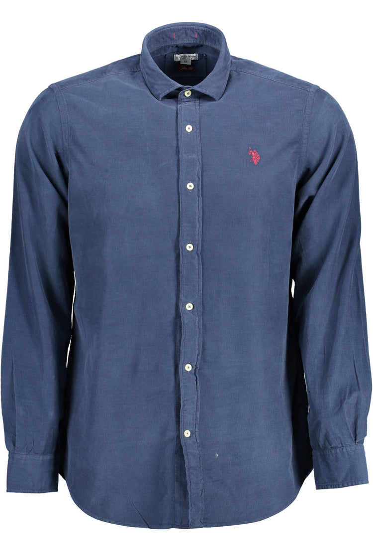 Camisa U.S. POLO ASSN. de homem azul