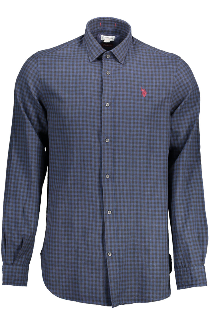Camisa U.S. POLO ASSN. de homem azul