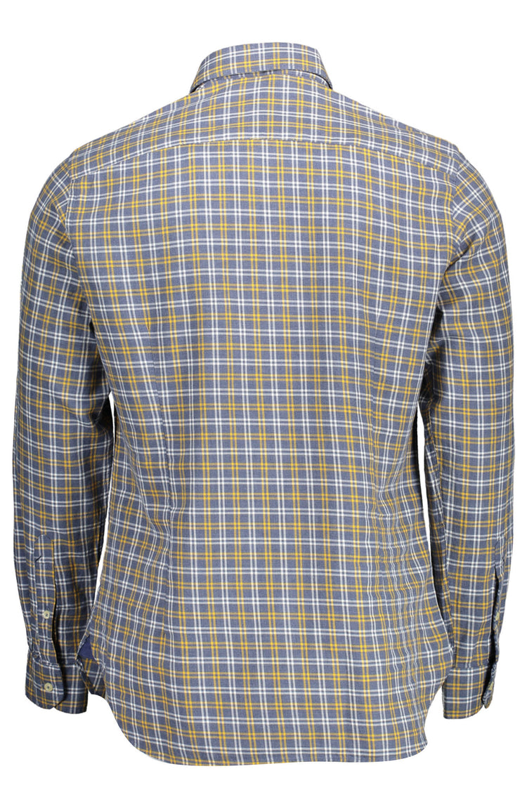 Camisa U.S. POLO ASSN. de homem azul