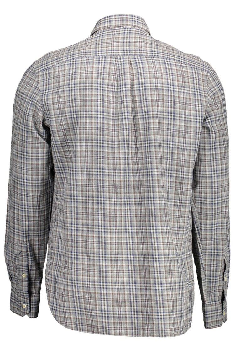 Camisa U.S. POLO ASSN. de homem cinzenta