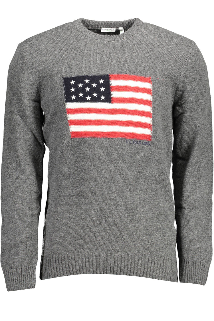 Camisola U.S. POLO ASSN. de homem cinzenta