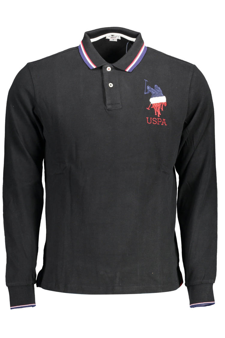Polo U.S. POLO ASSN. de homem preto
