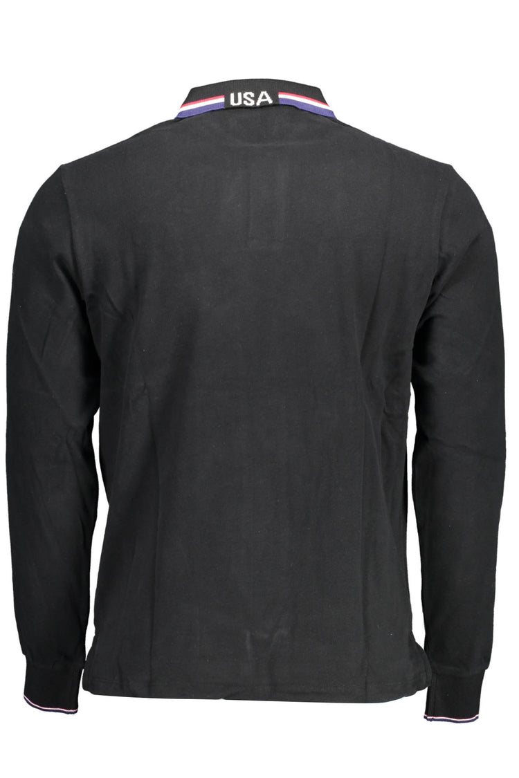 Polo U.S. POLO ASSN. de homem preto