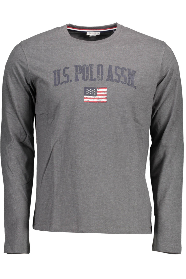 T-shirt U.S. POLO ASSN. de homem cinzenta